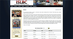 Desktop Screenshot of islbc.ca