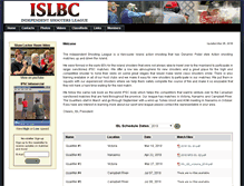 Tablet Screenshot of islbc.ca